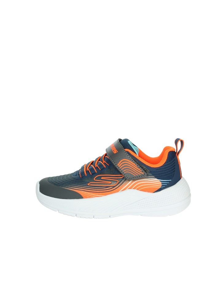 SNEAKERS BASSA 403926L BLU/ARANCIONE