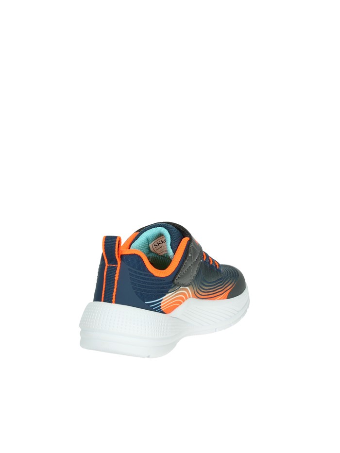 SNEAKERS BASSA 403926L BLU/ARANCIONE