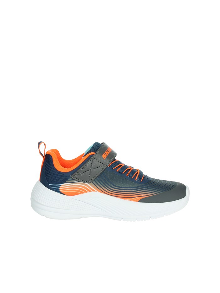 SNEAKERS BASSA 403926L BLU/ARANCIONE