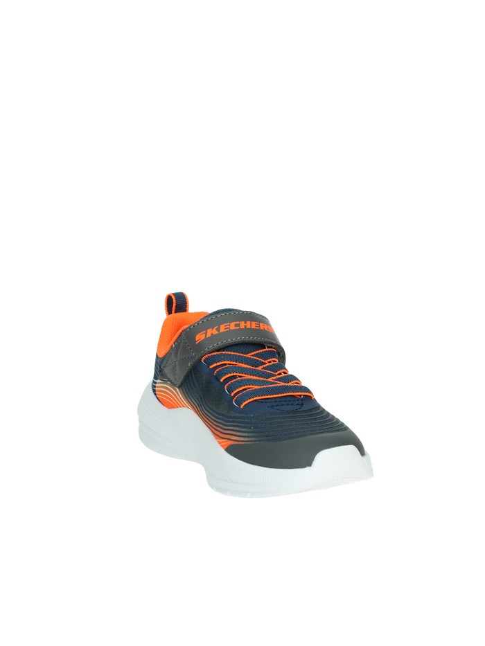 SNEAKERS BASSA 403926L BLU/ARANCIONE
