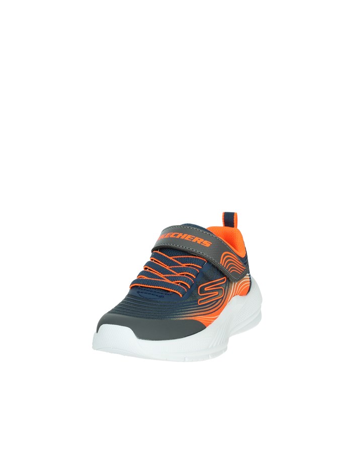 SNEAKERS BASSA 403926L BLU/ARANCIONE