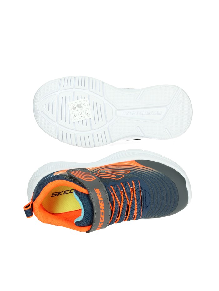 SNEAKERS BASSA 403926L BLU/ARANCIONE