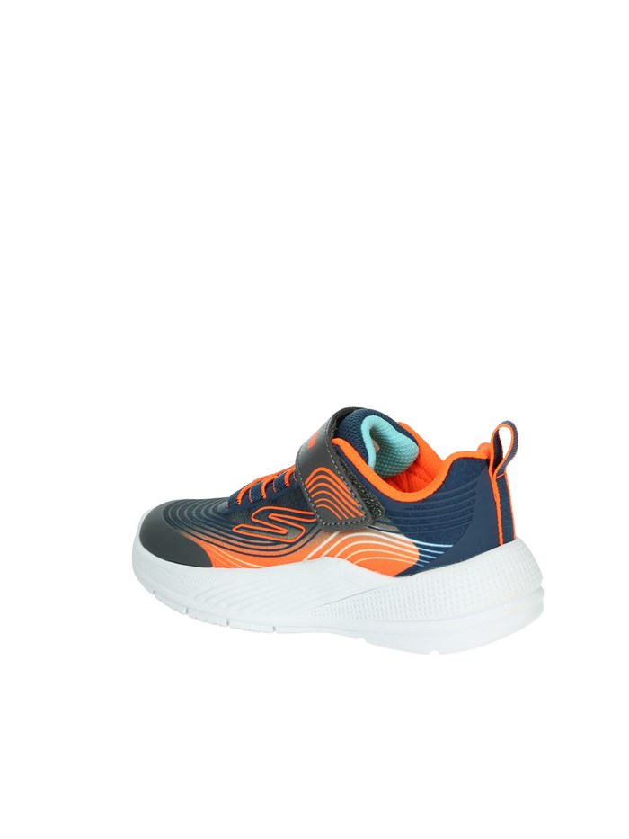 SNEAKERS BASSA 403926L BLU/ARANCIONE
