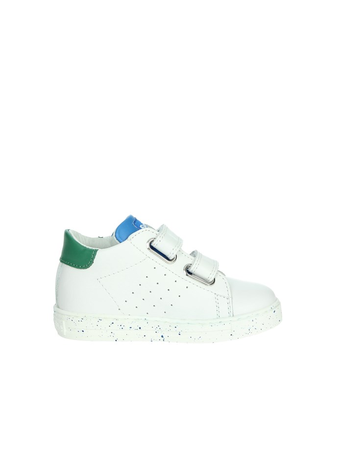 SNEAKERS BASSA 0012015346.01.2N65 BIANCO/ARANCIONE
