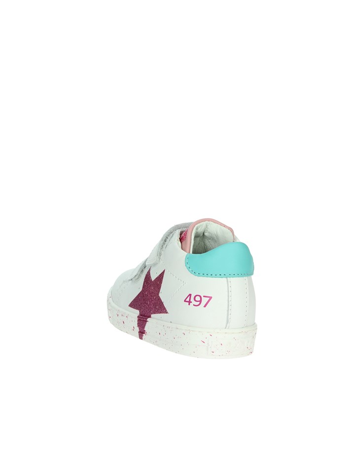 SNEAKERS BASSA 0012015346.01.2N63 BIANCO/FUCSIA