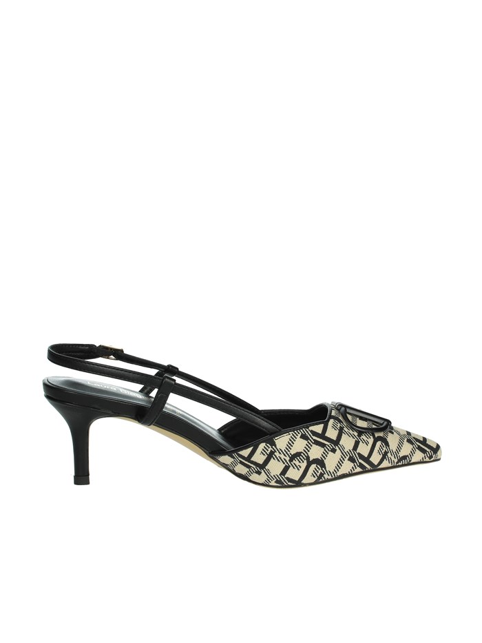 SLINGBACK 8969 NERO/BEIGE