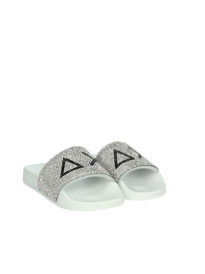 CIABATTE BASSE X35405 BIANCO