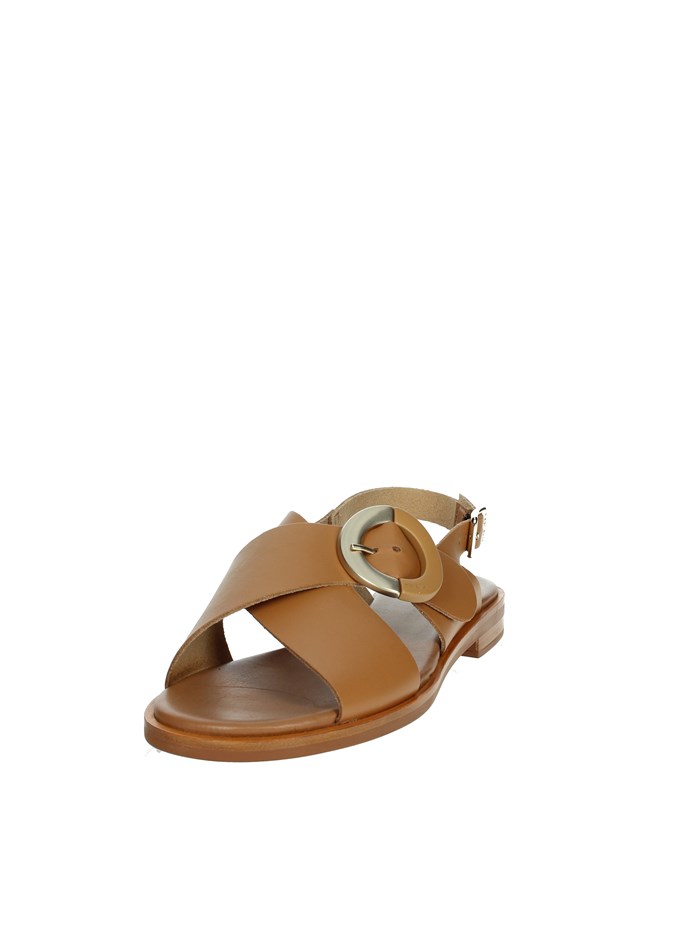 SANDALI BASSI 85P6 CUOIO