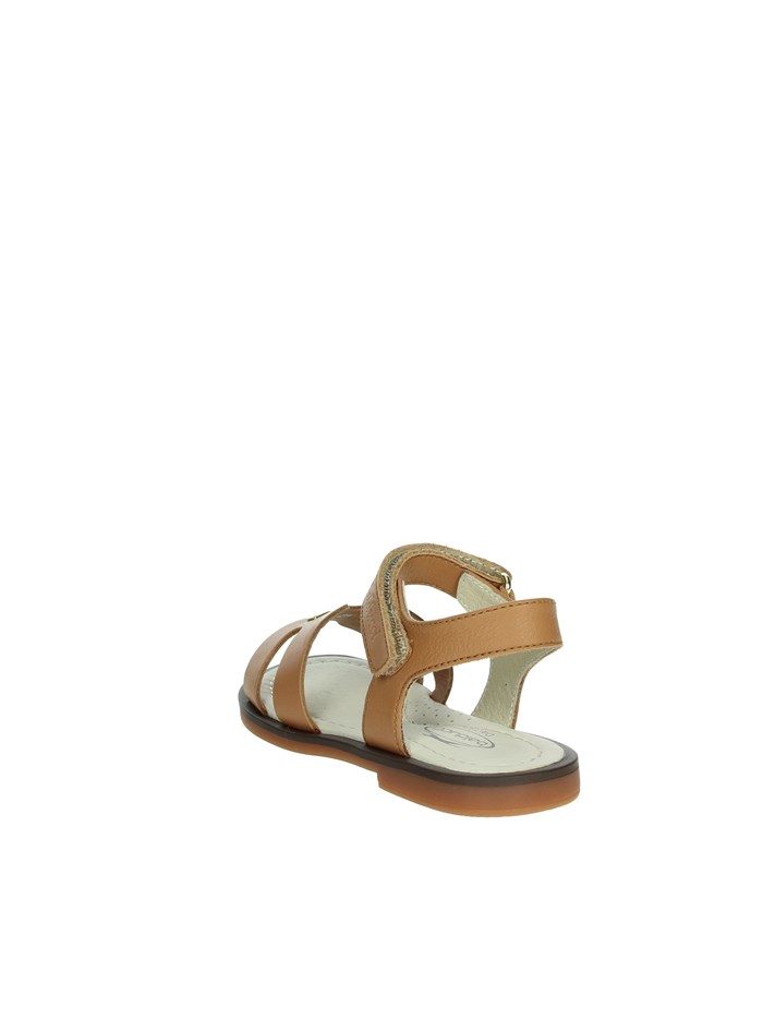 SANDALI BASSI GULL1804 CUOIO
