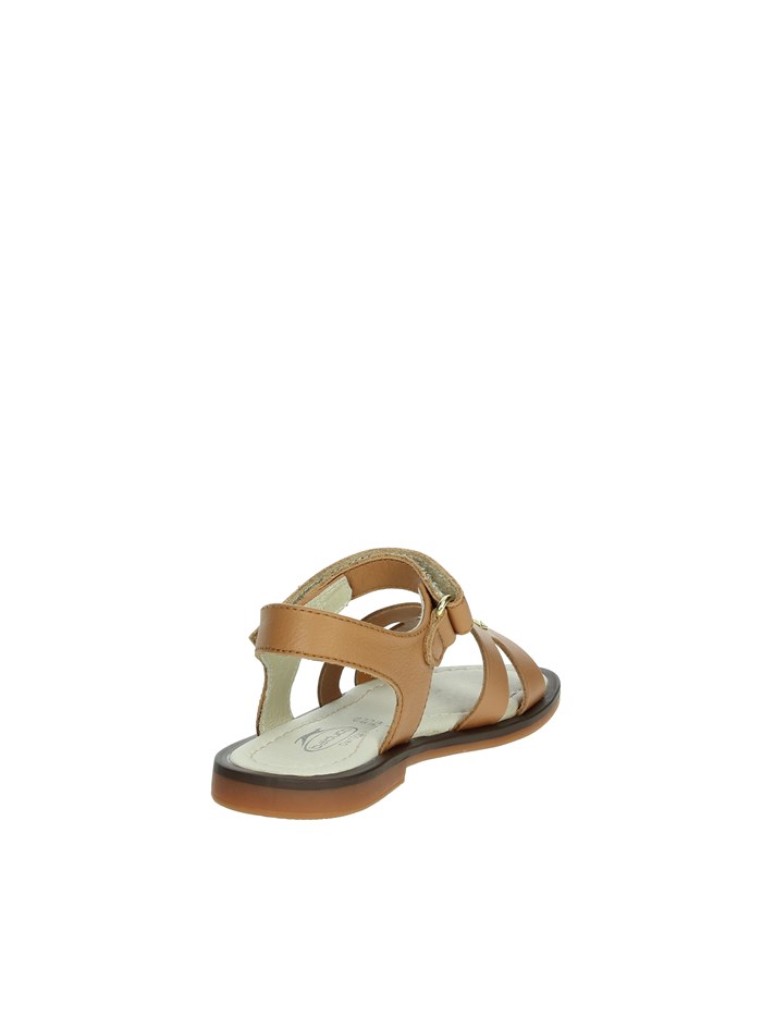 SANDALI BASSI GULL1804 CUOIO