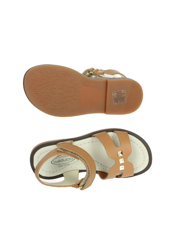 SANDALI BASSI GULL1804 CUOIO