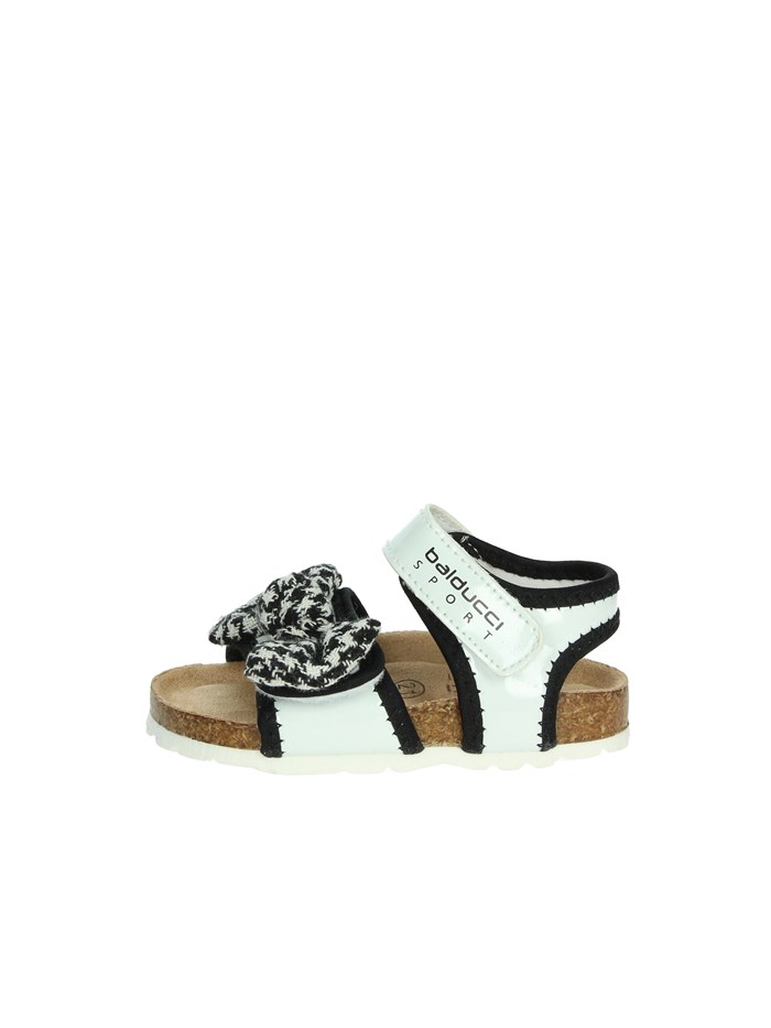 SANDALI BASSI BS5673 BIANCO