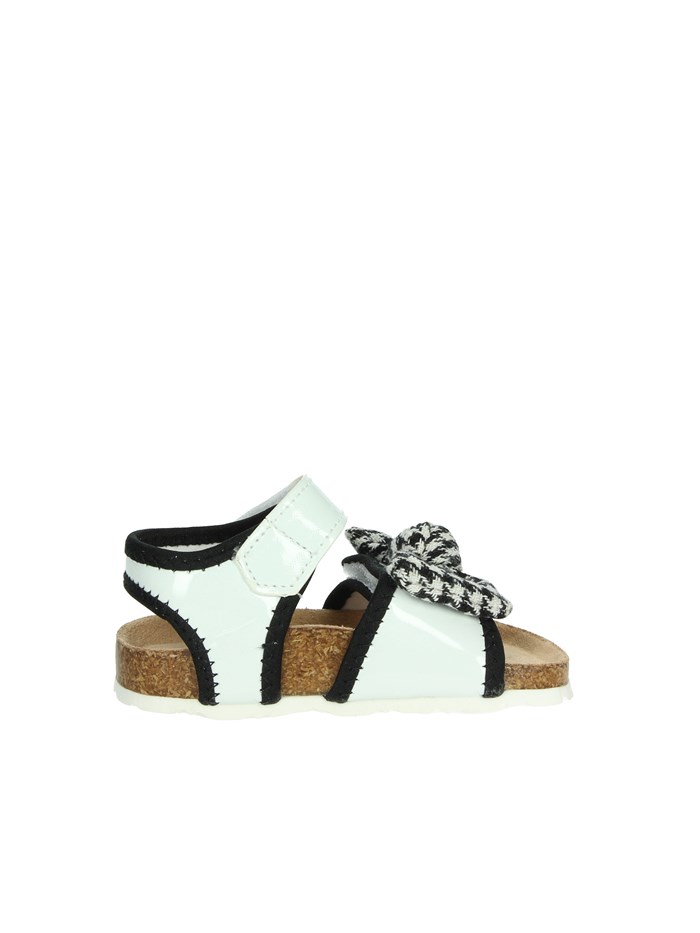 SANDALI BASSI BS5673 BIANCO