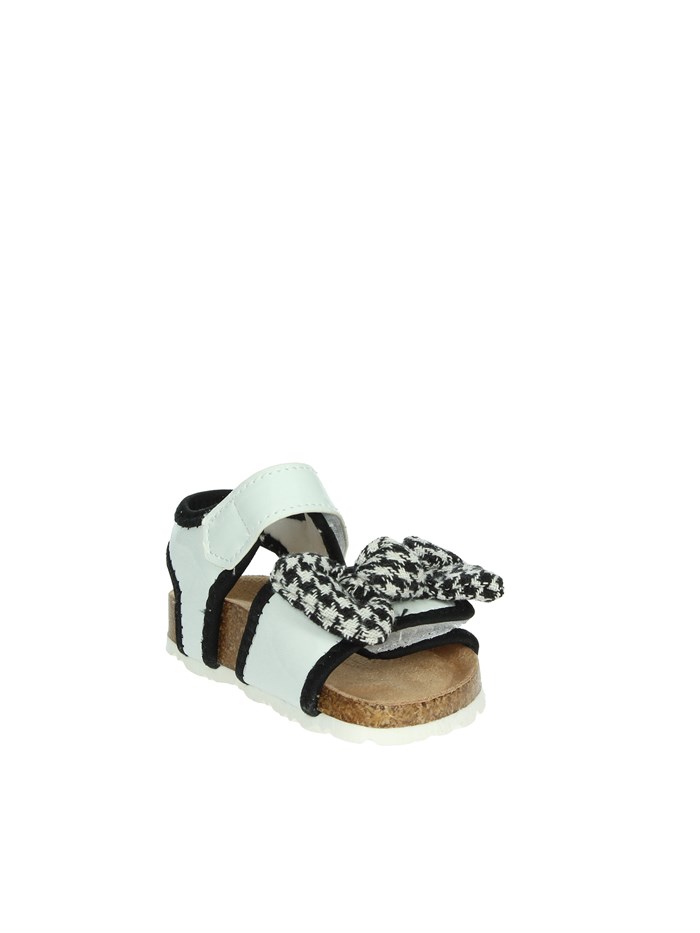 SANDALI BASSI BS5673 BIANCO