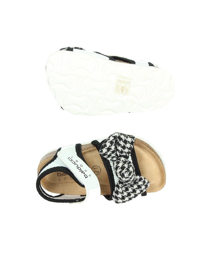 SANDALI BASSI BS5673 BIANCO