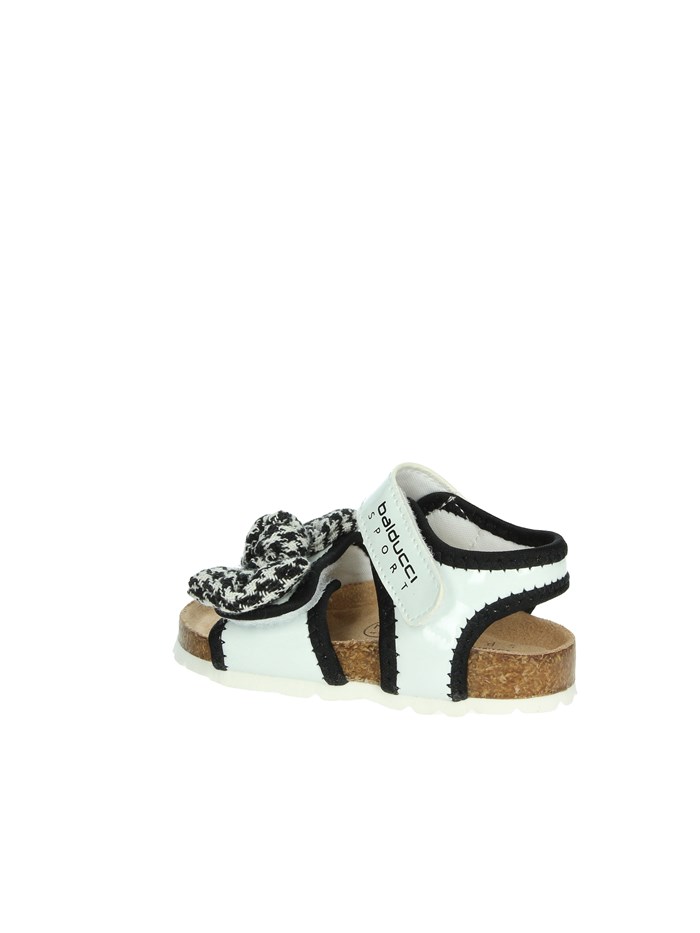 SANDALI BASSI BS5673 BIANCO