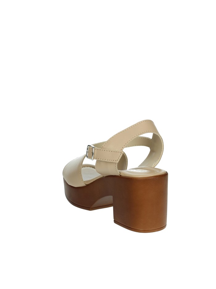 SANDALI CON TACCO IAF203185 BEIGE