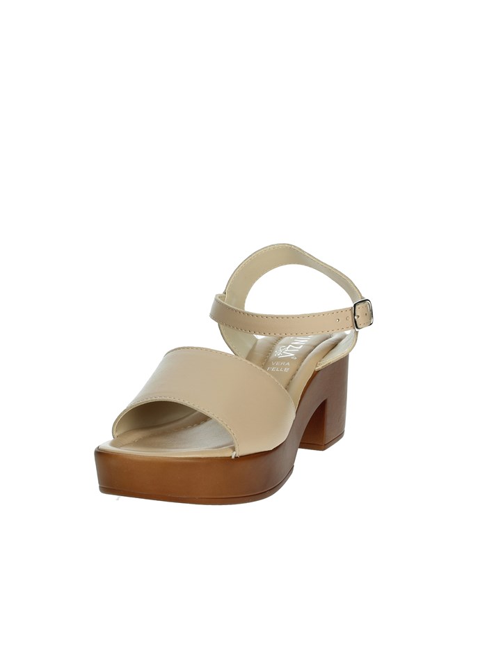 SANDALI CON TACCO IAF203185 BEIGE