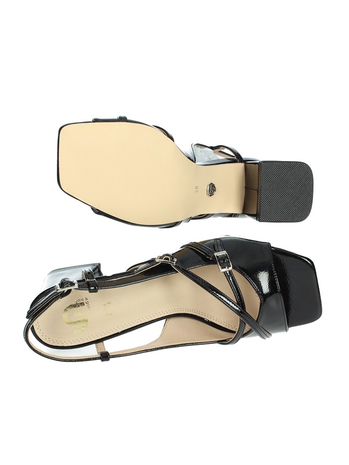 SANDALI CON TACCO GD271 NERO