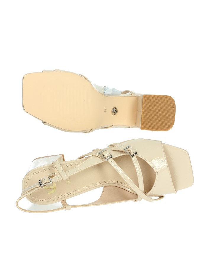 SANDALI CON TACCO GD271 BEIGE