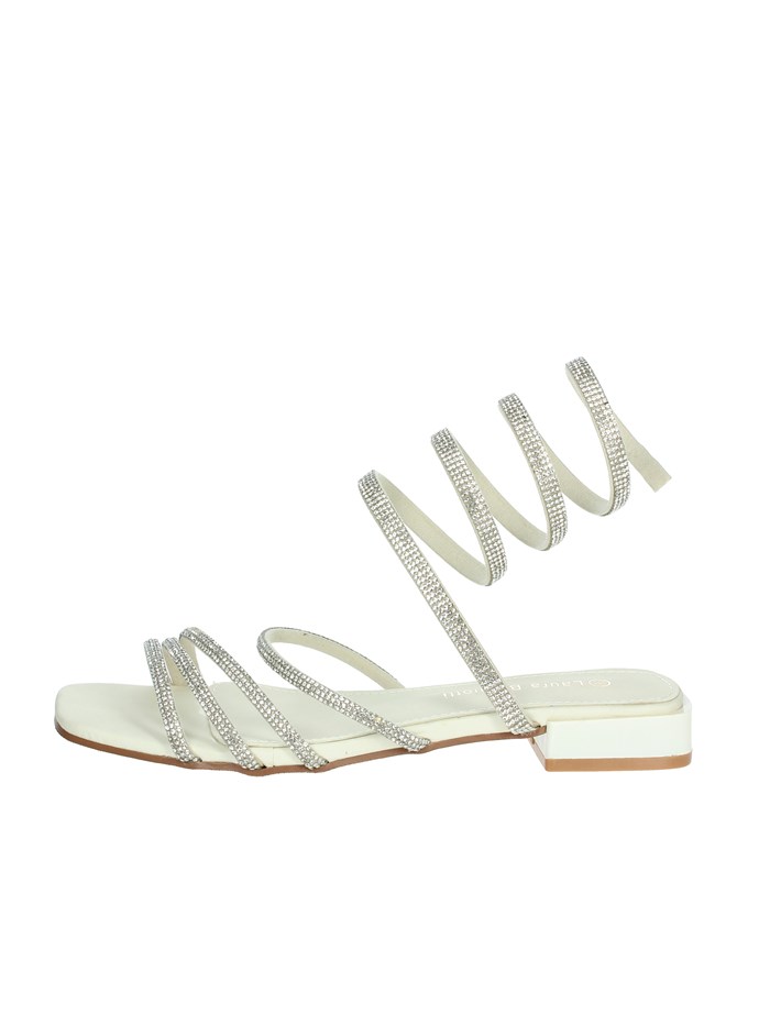 SANDALI BASSI 9009 BIANCO