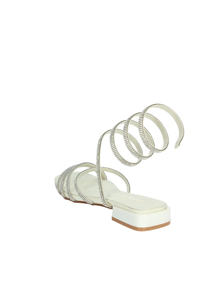 SANDALI BASSI 9009 BIANCO