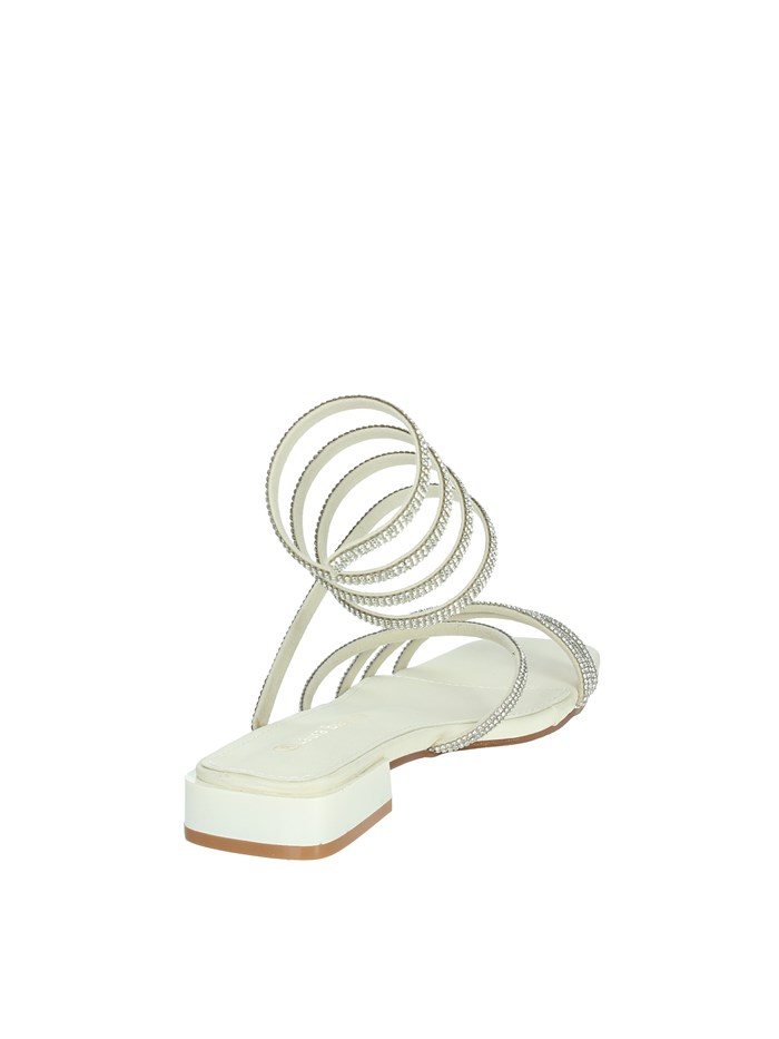 SANDALI BASSI 9009 BIANCO