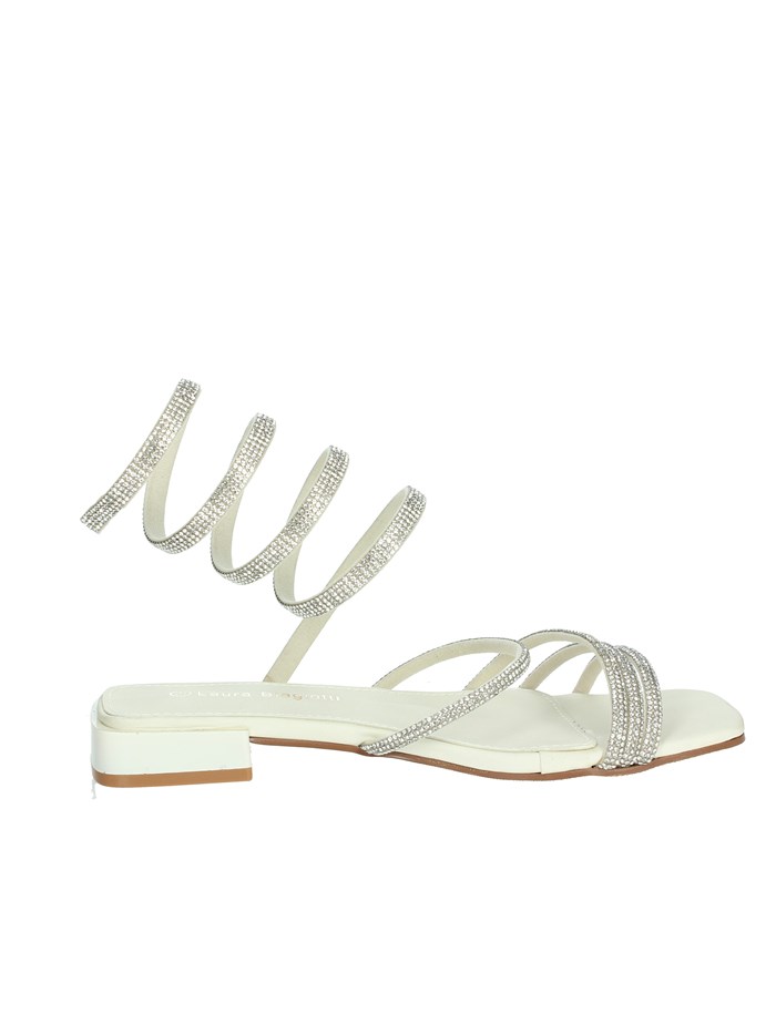 SANDALI BASSI 9009 BIANCO