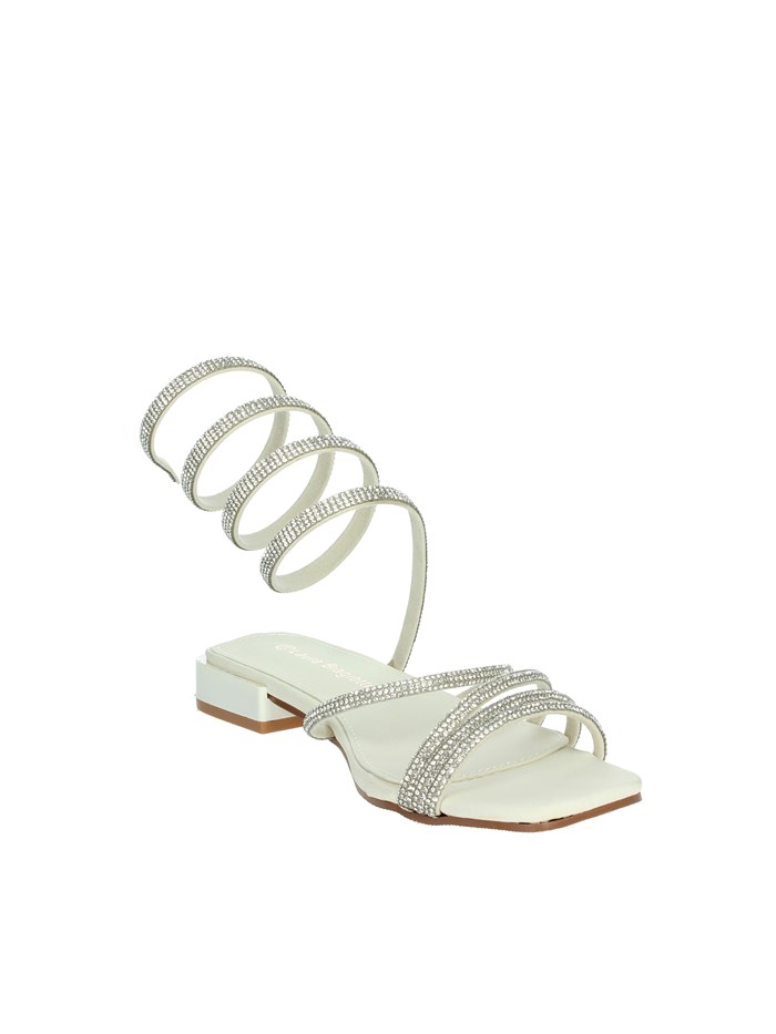 SANDALI BASSI 9009 BIANCO