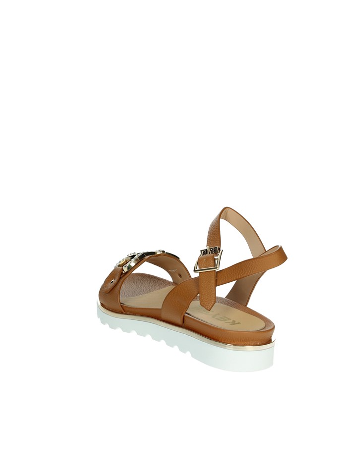 SANDALI BASSI K-11043 CUOIO