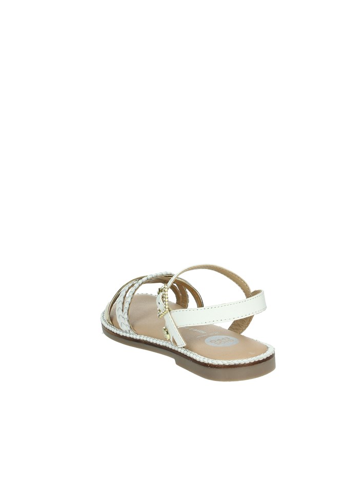 SANDALI BASSI 75336 BIANCO