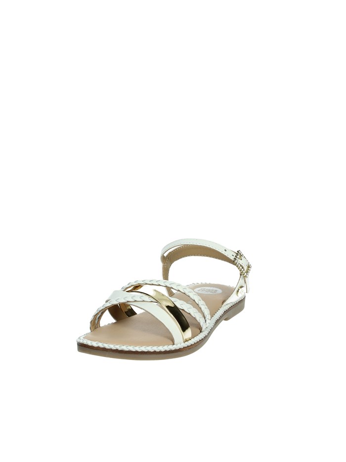 SANDALI BASSI 75336 BIANCO