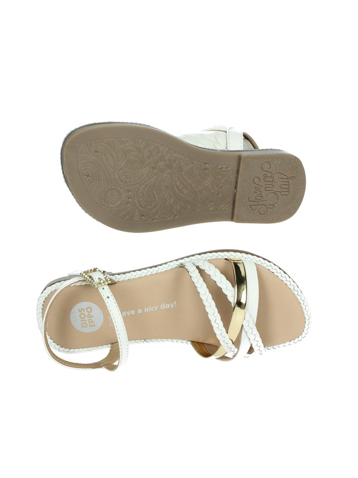 SANDALI BASSI 75336 BIANCO