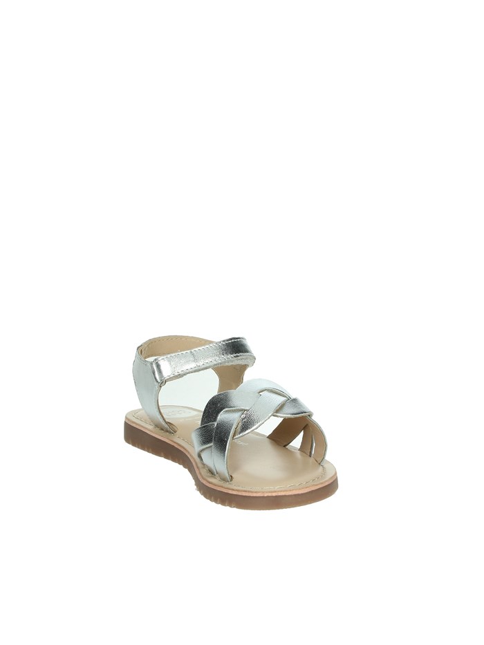 SANDALI BASSI 75332 ARGENTO