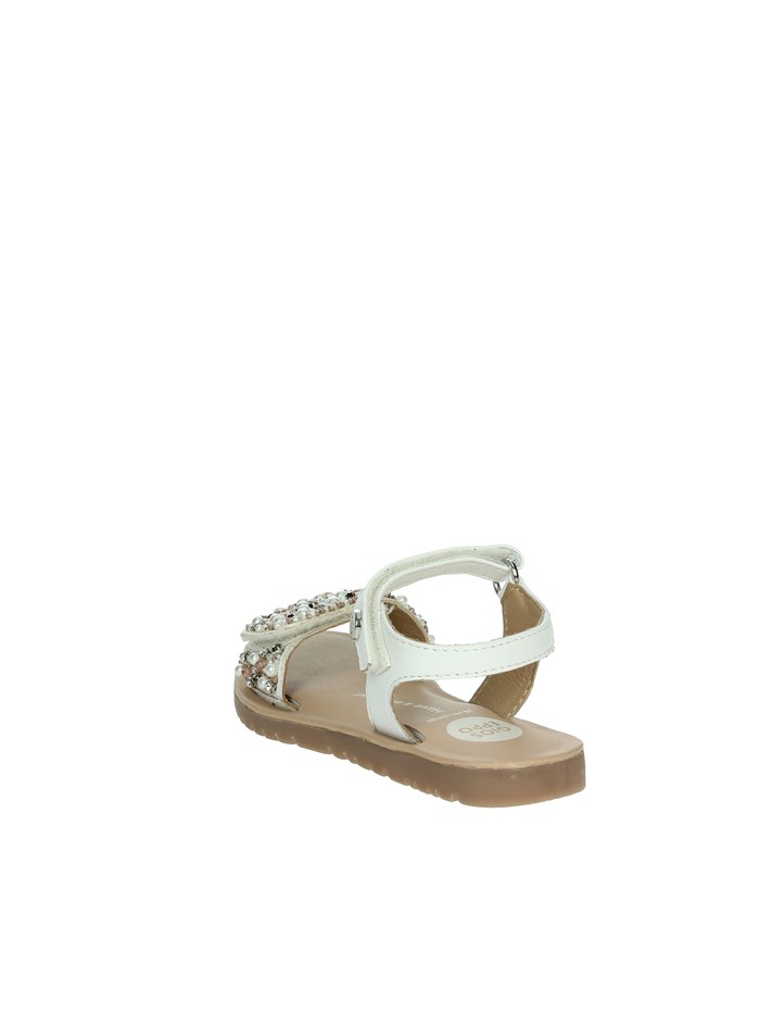 SANDALI BASSI 74113 BIANCO
