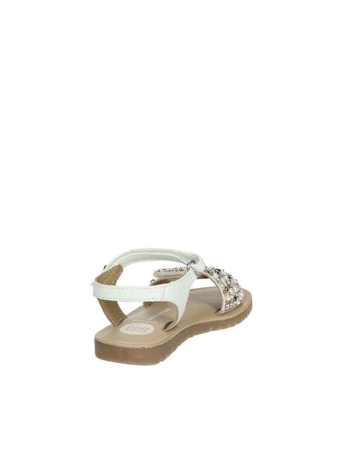 SANDALI BASSI 74113 BIANCO