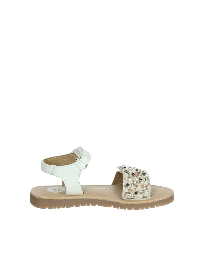 SANDALI BASSI 74113 BIANCO