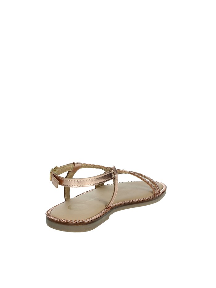 SANDALI BASSI 74806 RAME