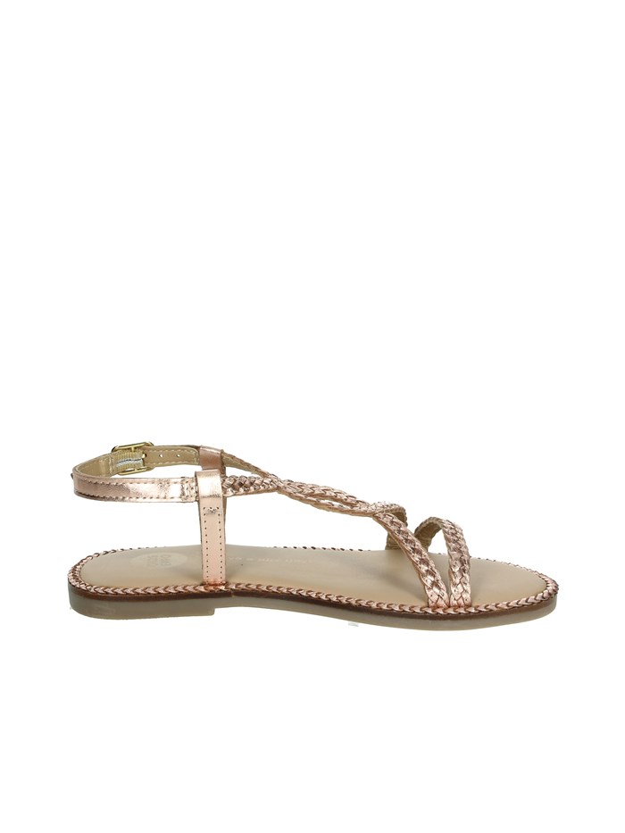 SANDALI BASSI 74806 RAME