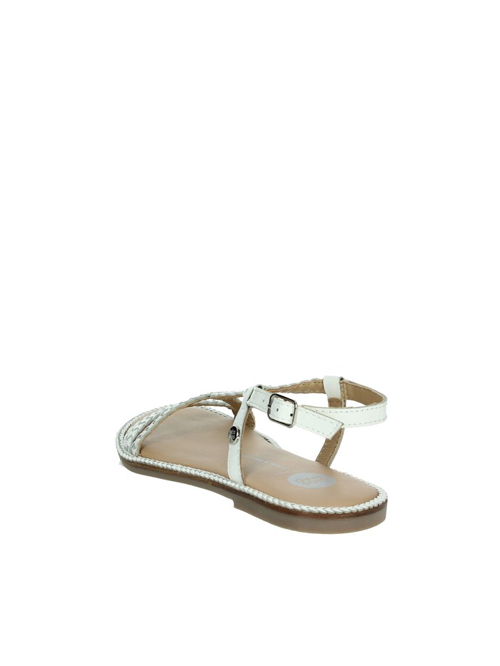 SANDALI BASSI 74806 BIANCO