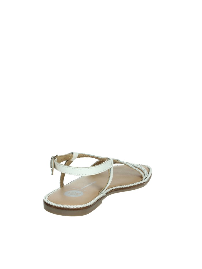 SANDALI BASSI 74806 BIANCO