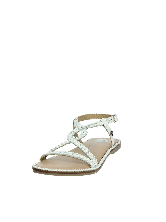 SANDALI BASSI 74806 BIANCO