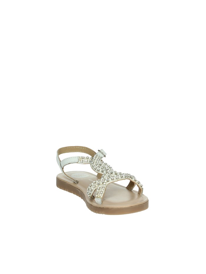SANDALI BASSI 74824 BIANCO