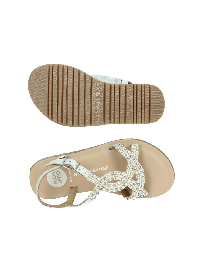 SANDALI BASSI 74824 BIANCO