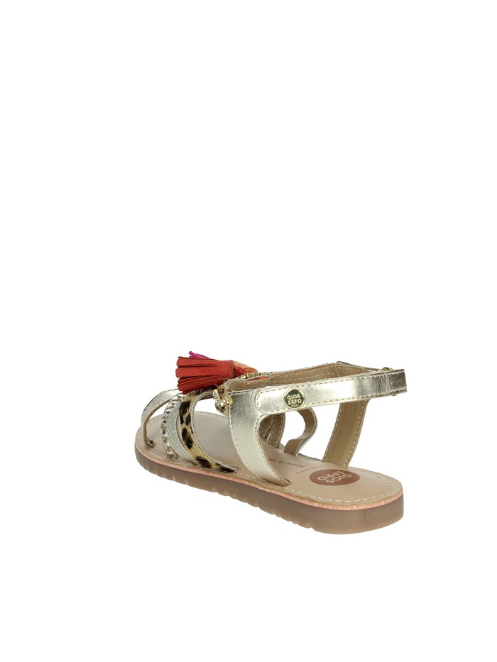 SANDALI BASSI 75292 ORO