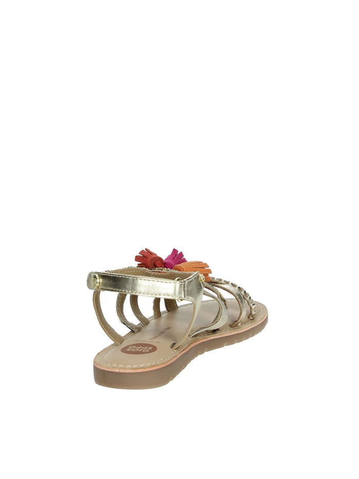 SANDALI BASSI 75292 ORO