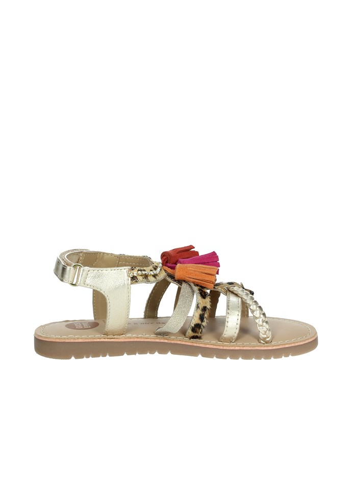 SANDALI BASSI 75292 ORO