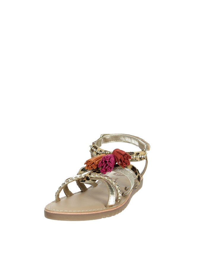 SANDALI BASSI 75292 ORO