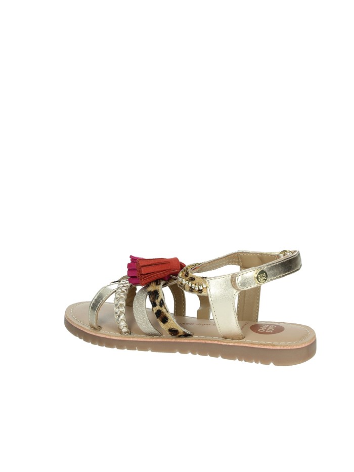 SANDALI BASSI 75292 ORO