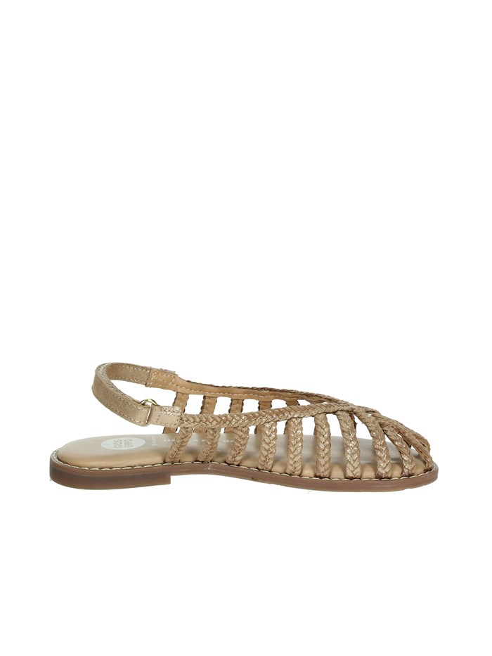 SANDALI BASSI 74207 PLATINO